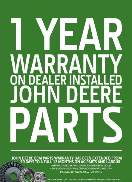 john deere warranty renewal